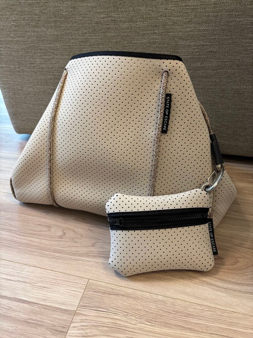 state of escape トート　ベージュ エスケープ トート ブラッシュ｜Totes｜STATE OF ESCAPE(ステートオブ