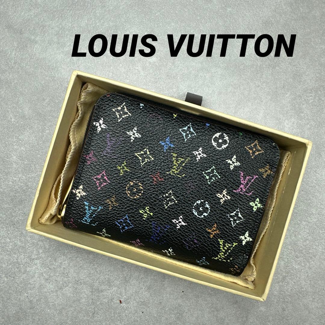 LOUIS VUITTON ルイヴィトン ジッピー ケース マルチカラー ルイヴィトンジッピーコインパース 14144 ノワール グルナード