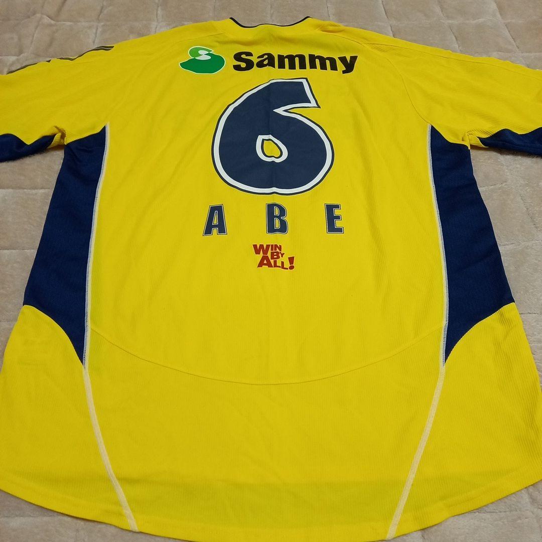 へローキティーさん検討用】ミズノ ジェフ市原・千葉 #6阿部選手