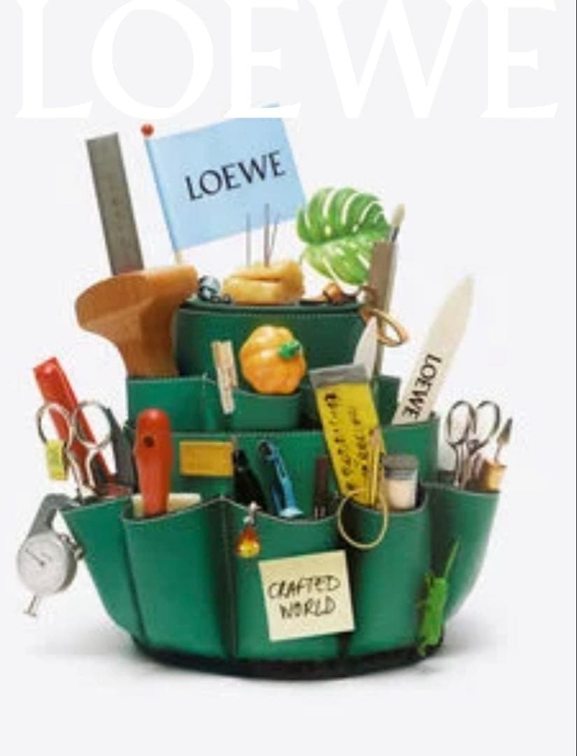 ゆっぴー様用LOEWE エコバッグ cragted world限定 org.jpg