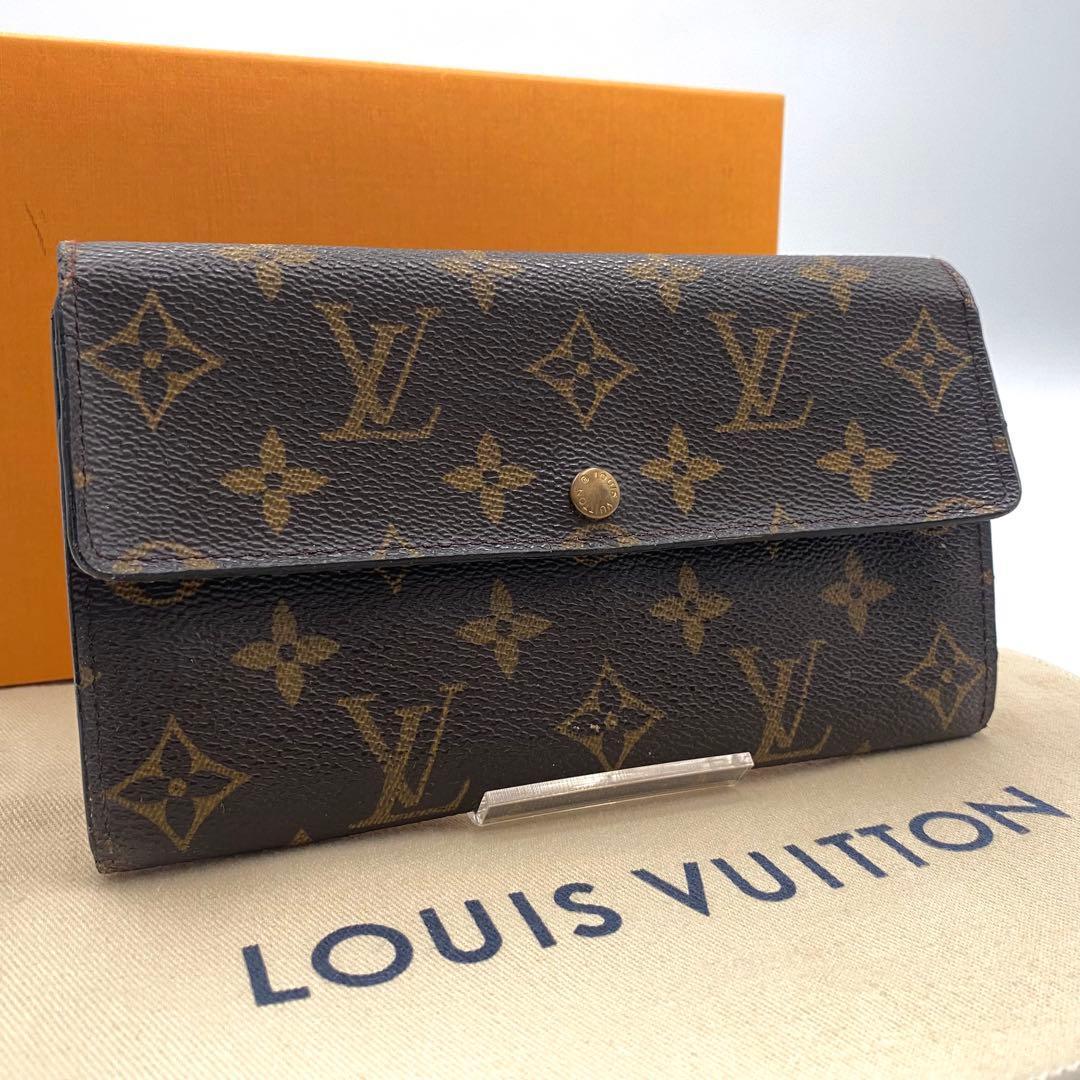 ルイヴィトン モノグラム ポシェット ポルトモネクレディ 長財布