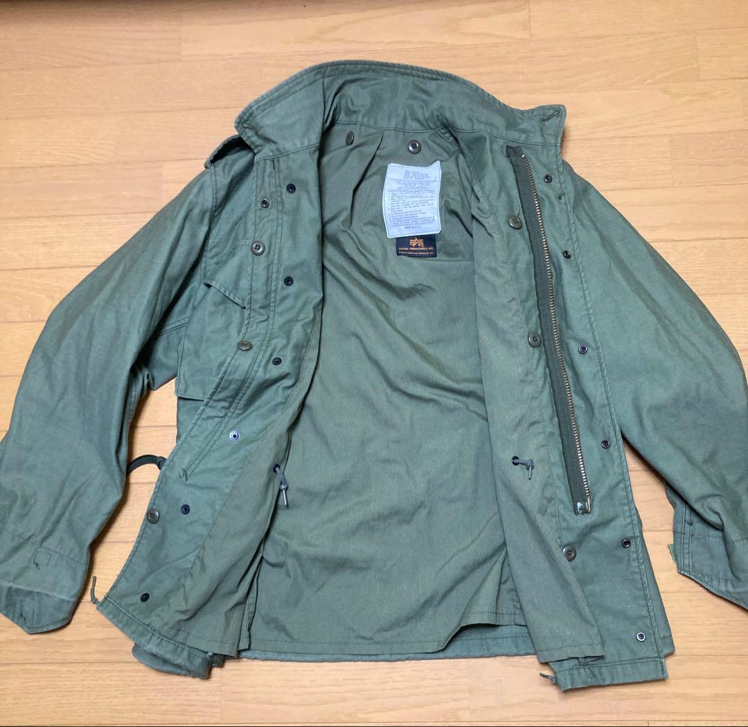 90s USA製 】ALPHA M-65 3rd SMALL-REGULAR - メルカリ