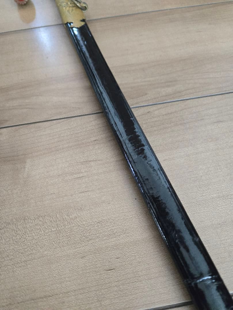 実物 日本海軍 士官用儀礼長剣(模造刀身) 刀緒付き
