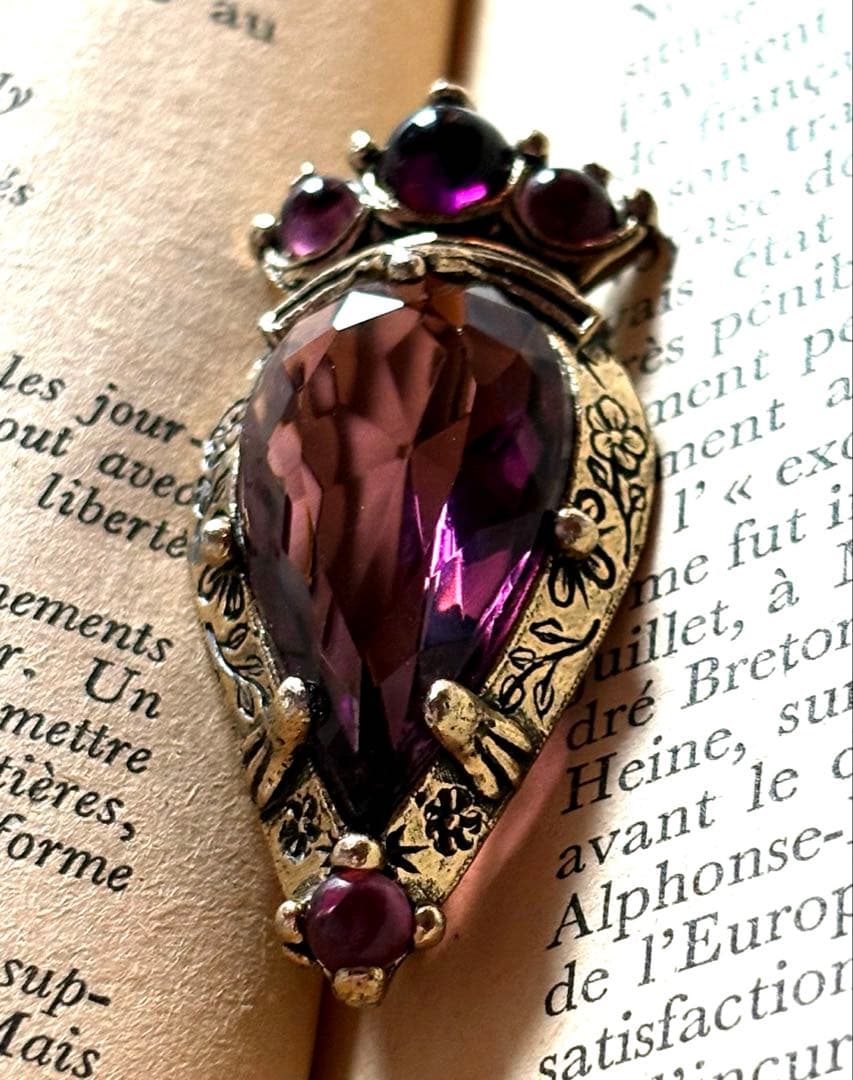 3390ヴィンテージ☆英国/MIRACLE/Luckenbooth/ブローチの通販はau PAY