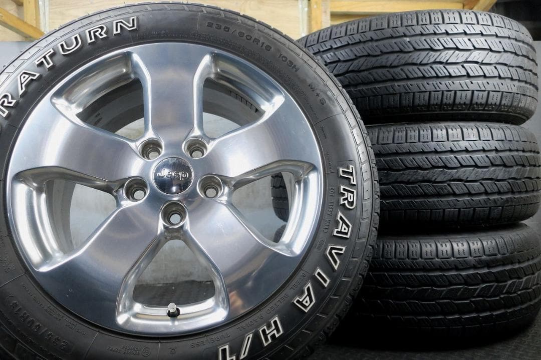Jeep純正 18×8J +56.4 PCD127/5H 235/60R18