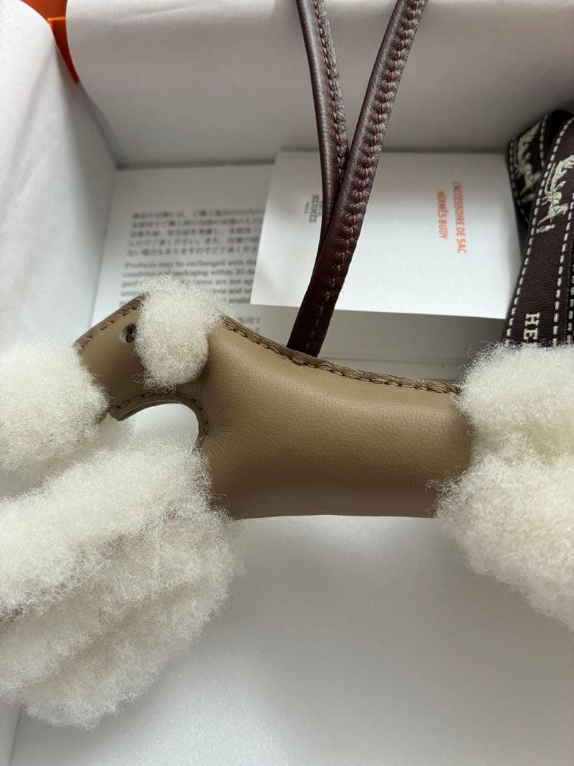 HERMES☆レアチャーム☆バディ☆人気ベージュ☆正規 新品 バディチャーム 入手困難】 HERMES エルメス バディ チャーム Budy Charm (HERMES