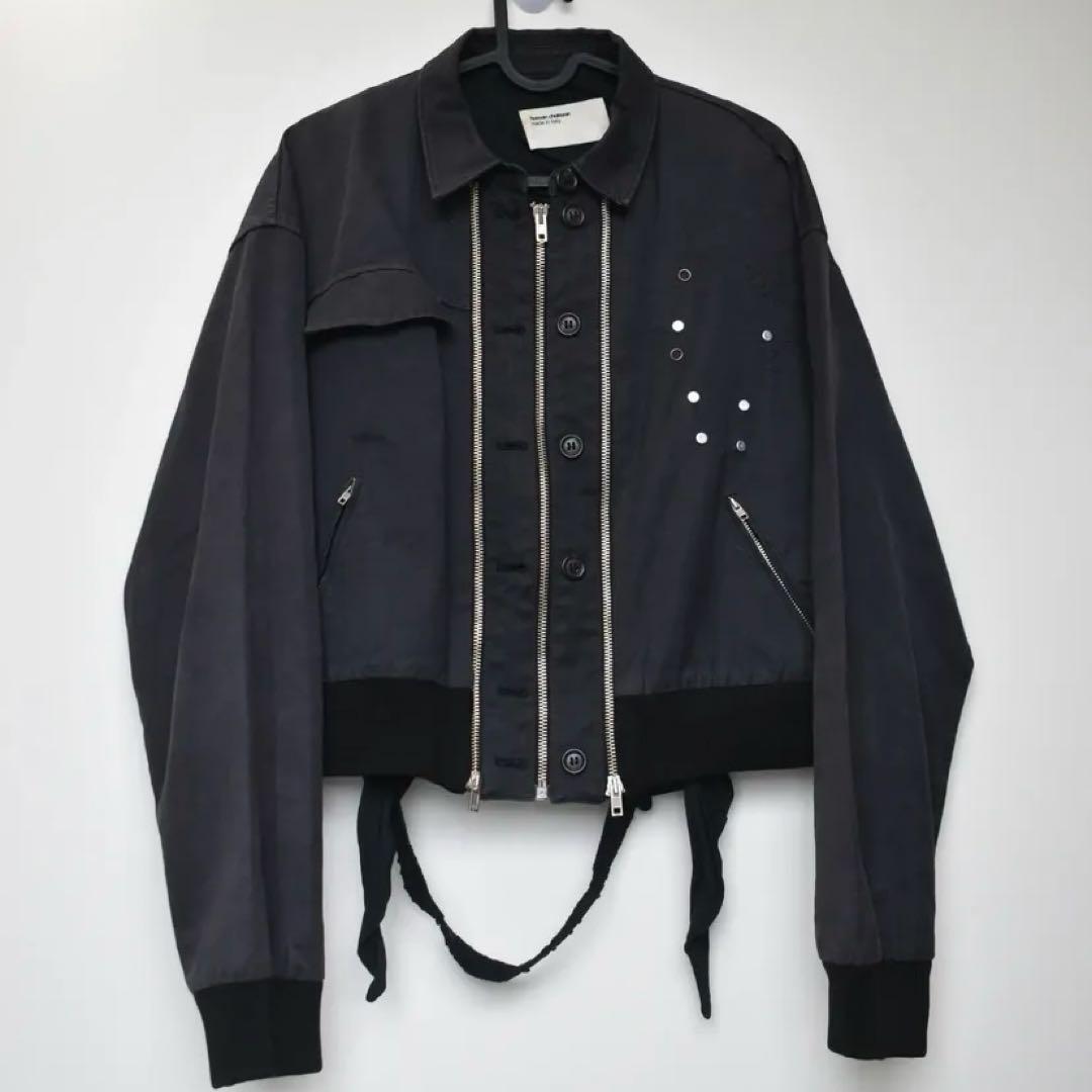 フセインチャラヤン 04 3ジップ ジャケット vintage archive - メルカリ