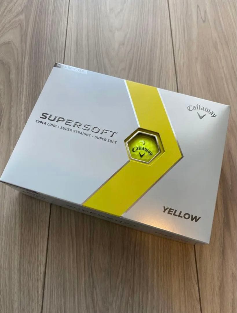 4ダース販売 callaway キャロウェイ スーパーソフト ゴルフボール 黄色 Amazon.co.jp: キャロウェイ(Callaway) ゴルフボール SUPERSOFT 23 YLW