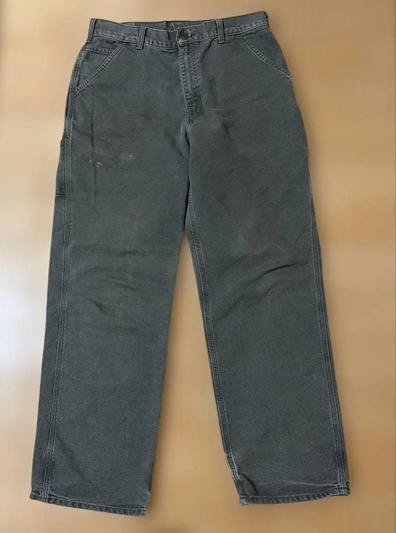 神サイズ carharttカーハート ダック地ペインターパンツ ￼MOS W34