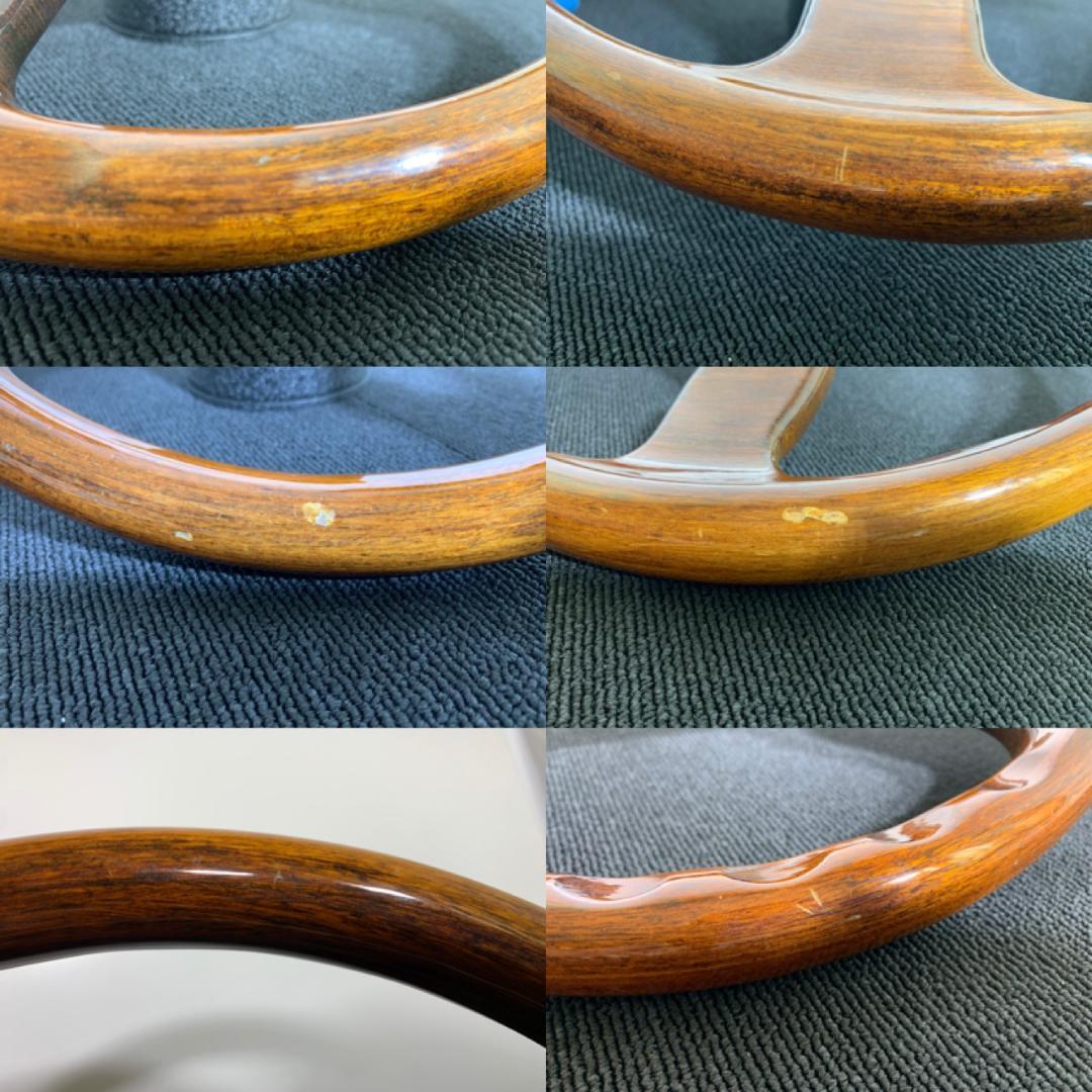 モモ ヴェローチェ レーシング ダーク ウッド ステアリング 希少 36.5