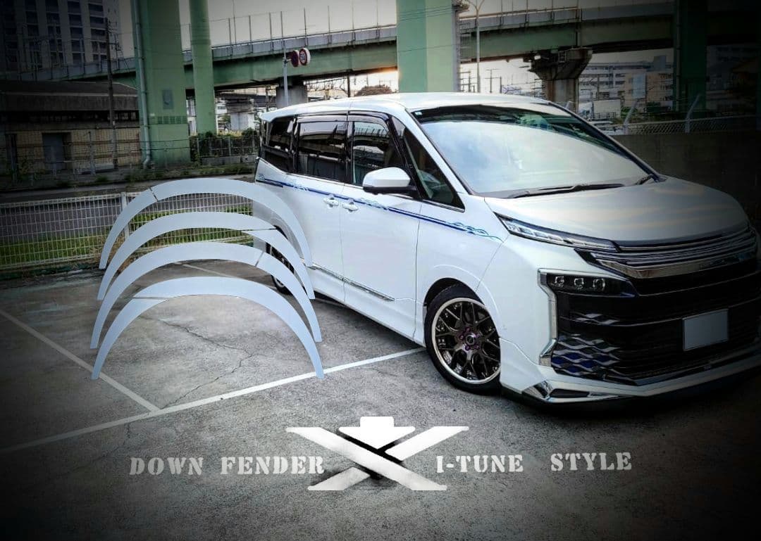 早い者勝ち！90ヴォクシー・モデリスタ用ワンオフのダウン風フェンダー