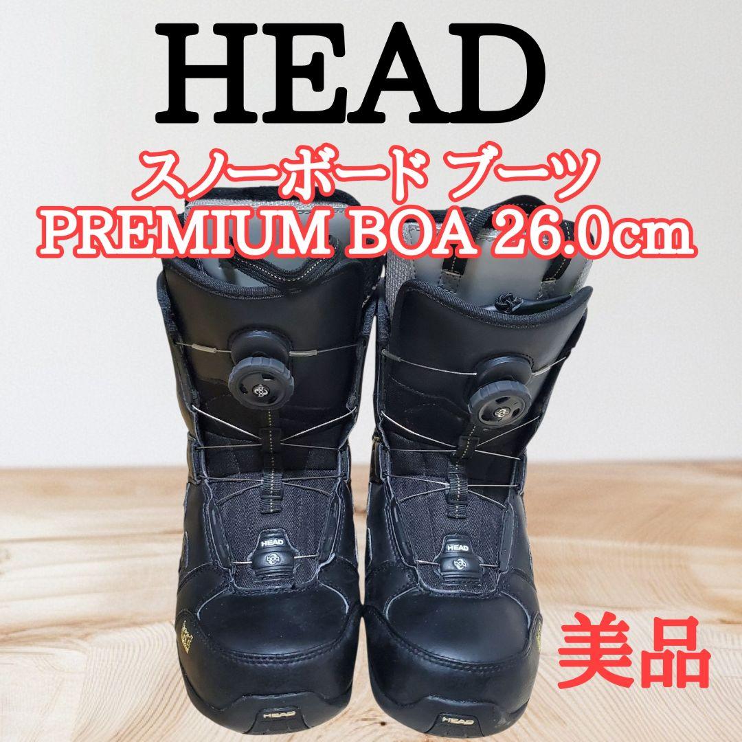 head ヘッド プレミアム BOAダイヤル式スノーボードブーツ 黒/赤26cm HEAD（ヘッド） スノーボード ブーツ BOA メンズ DIA LYT BOA ダイヤル