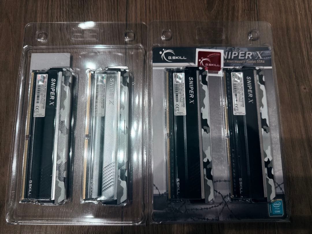 G.SKILL SNIPER X DDR4 8GB×4枚 G.SKILL Releases New Sniper X DDR4 Memory Series - G.SKILL