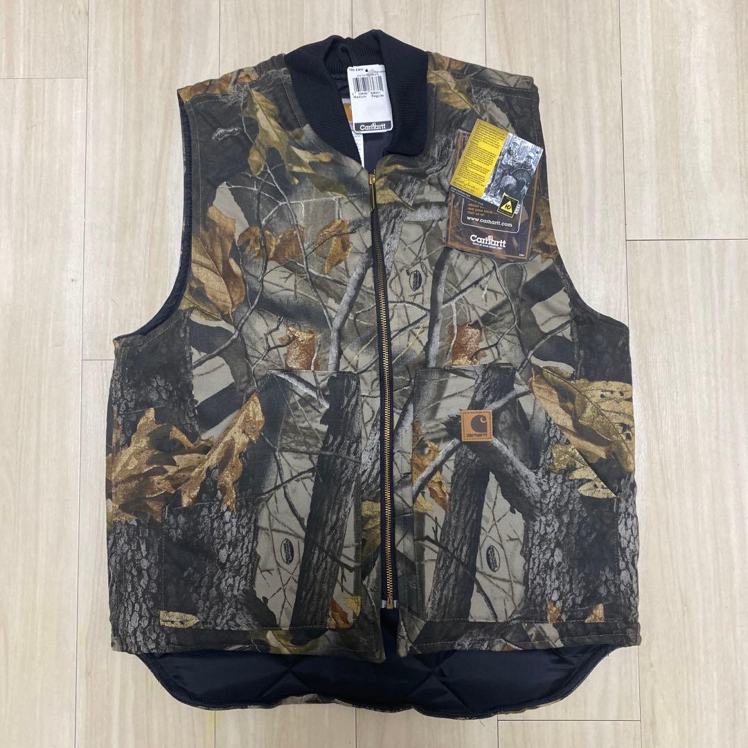 スペシャル carhartt リアルツリー ダックベスト supreme - メルカリ
