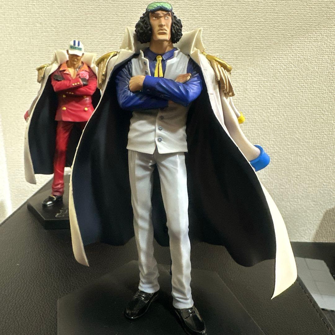 ワンピースDX 海軍フィギュア3体セット赤犬、黄猿、青雉 - メルカリ