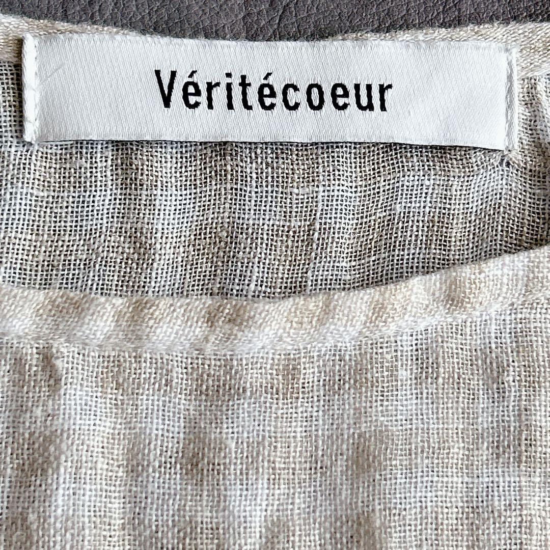 rino様専用/ Veritecoeur ⿻ リネン ギンガムチェックチュニック