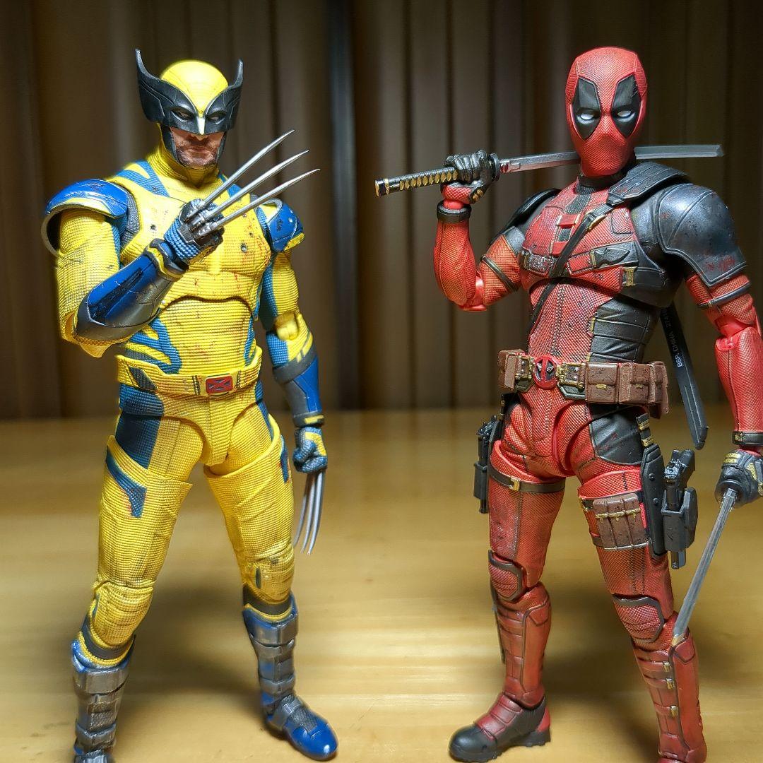 フィギュアーツ デッドプール　ウルヴァリン　(バトルダメージ仕様) 2体セット S.H.Figuarts デッドプール（デッドプール＆ウルヴァリン） | 魂ウェブ