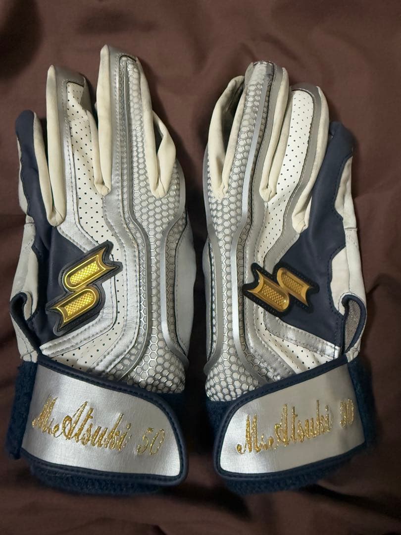 楽天イーグルス 武藤敦貴 選手 実使用 バッティンググローブ 支給品