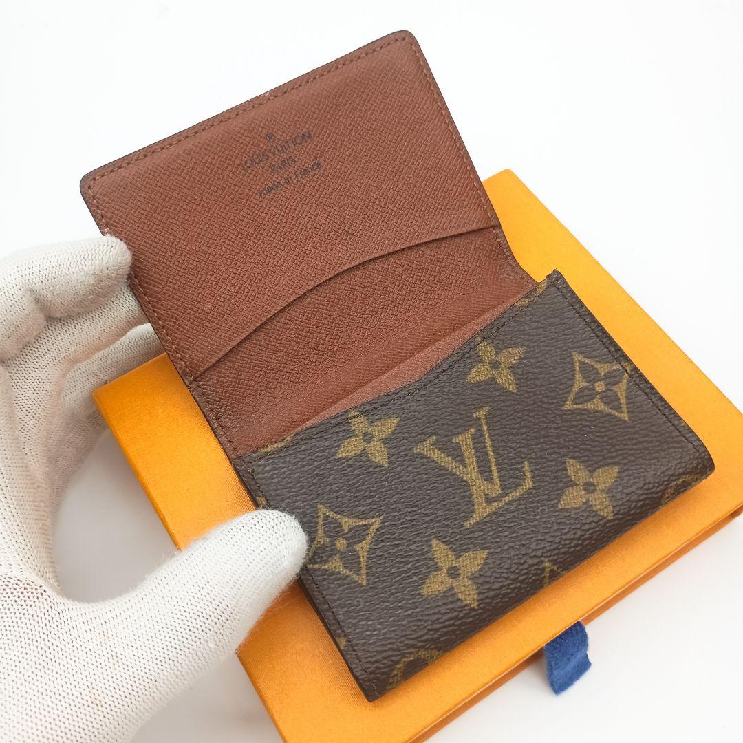 美品S】ルイヴィトン カルトドゥヴィジット モノグラム 名刺入れ