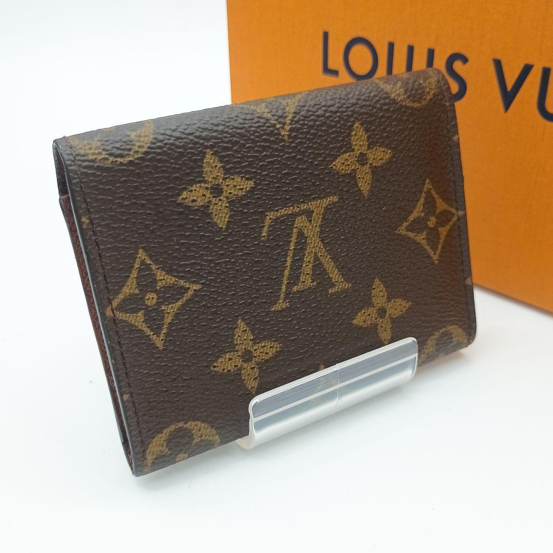 美品S】ルイヴィトン カルトドゥヴィジット モノグラム 名刺入れ