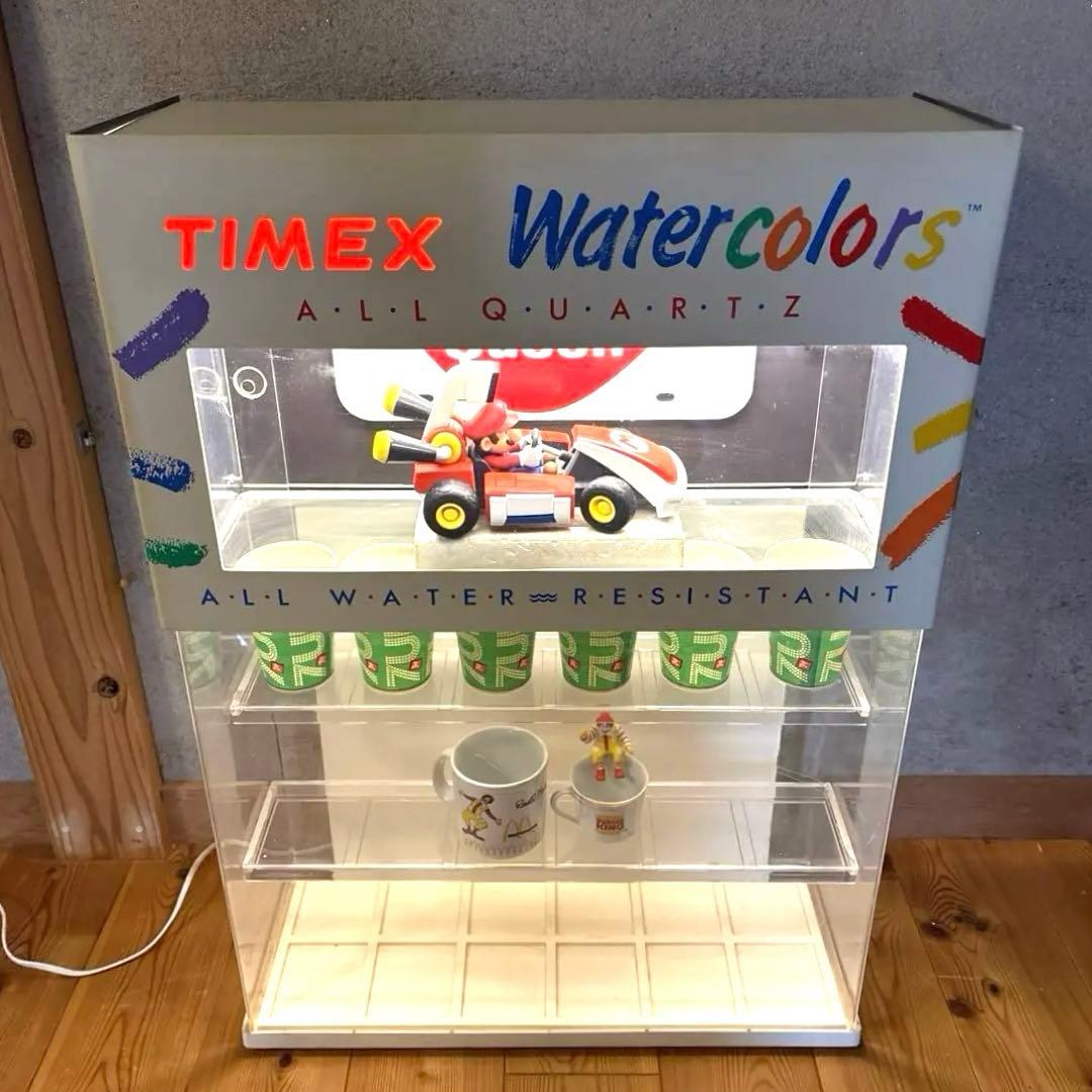 80s タイメックス　ショーケース　店舗用　ファイヤーキング　アメトイ　ミニカー 80s タイメックス ショーケース 店舗用 ファイヤーキング アメトイ