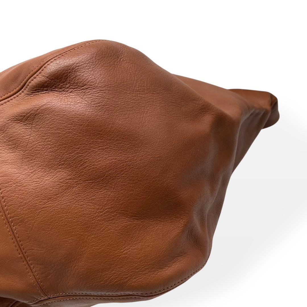 極美品 COACH オールドコーチ ショルダーバッグ ブラウン レザーの通販