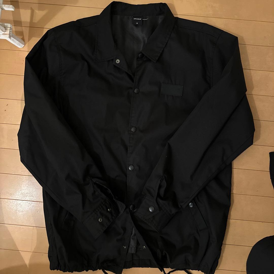user_9d7218bb　APPLEBUM ブラック ナイロンジャケット アップルバム ナイロン トレーニング ジャケット | APPLEBUM NYLON