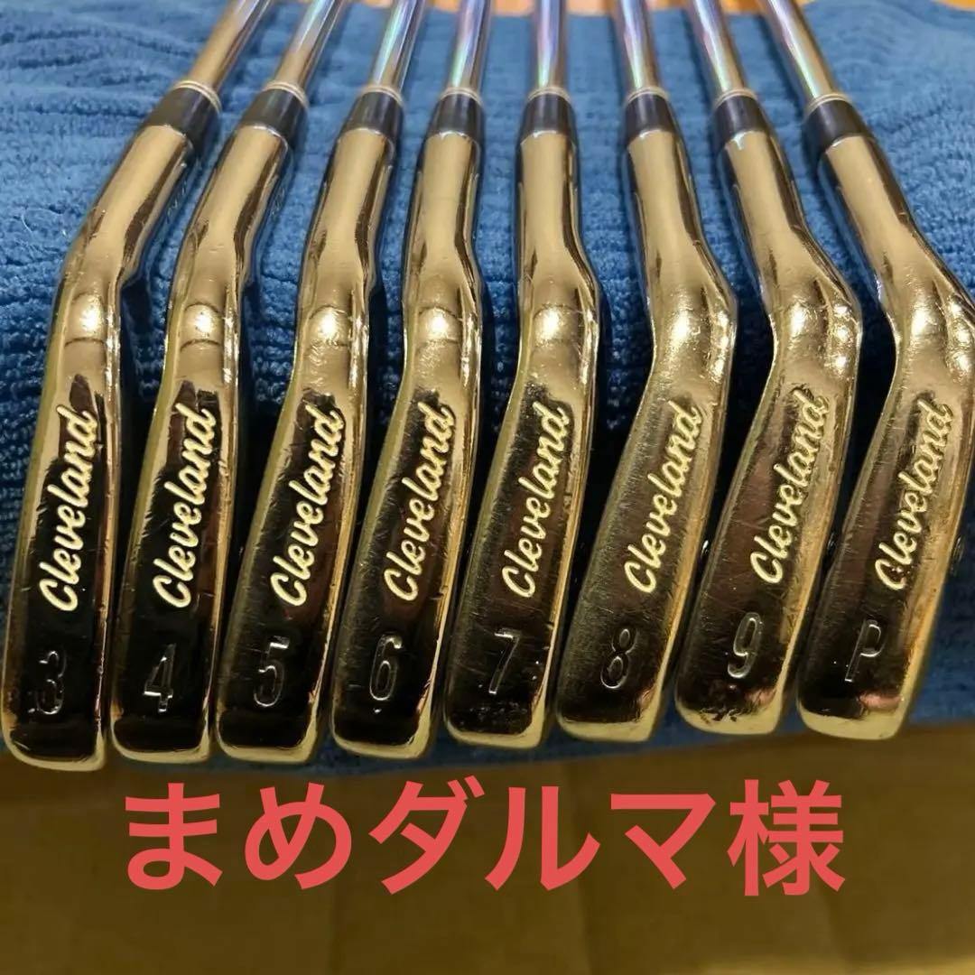 Cleveland CG1アイアンセット 3〜9 PW ダイナミックゴールド X CG1ツアーアイアン（8本セット） ダイナミックゴールド(アイアン
