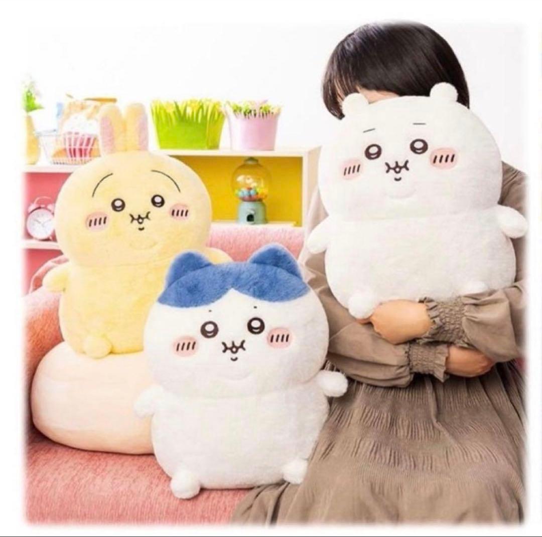 ぼっちゃり ちいかわ 抱っこぬいぐるみ3種類セット ぬいぐるみ