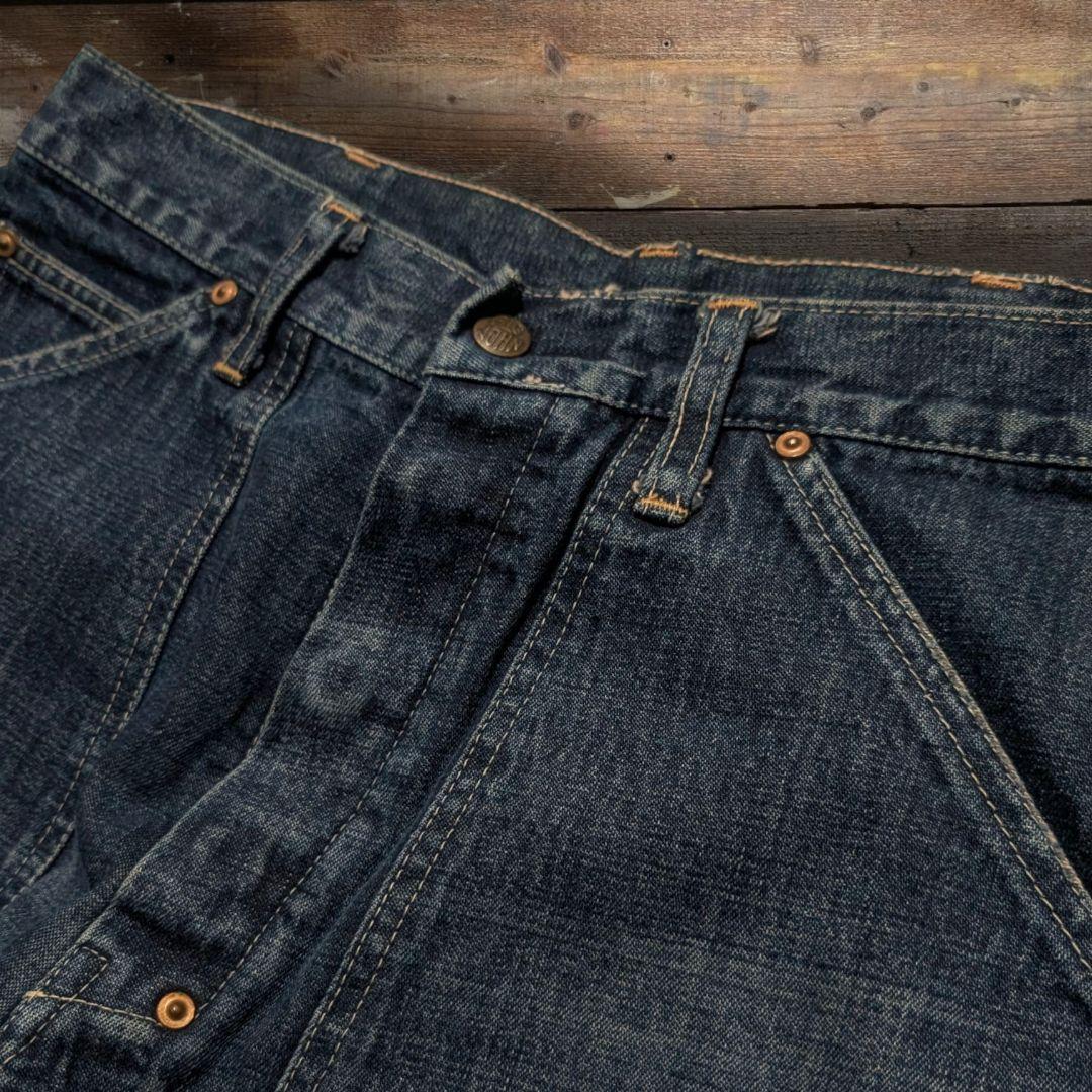 70s BIG JOHN ダブルニー ペインターデニム SCOVIL 初期モデル - メルカリ