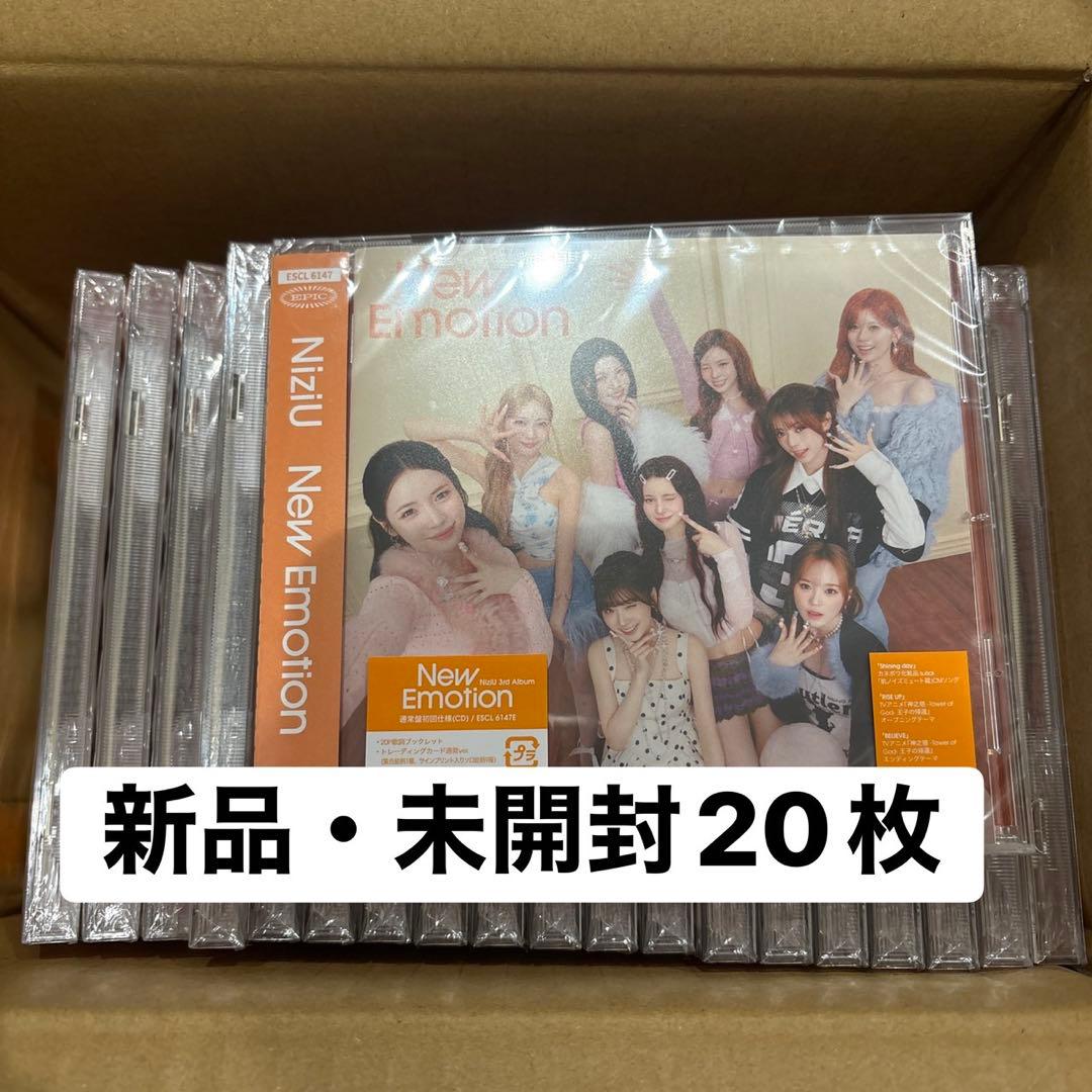 NiziU New Emotion 通常盤 新品 未開封 20枚 Amazon.co.jp: New Emotion (通常盤) - NiziU (特典なし): Music