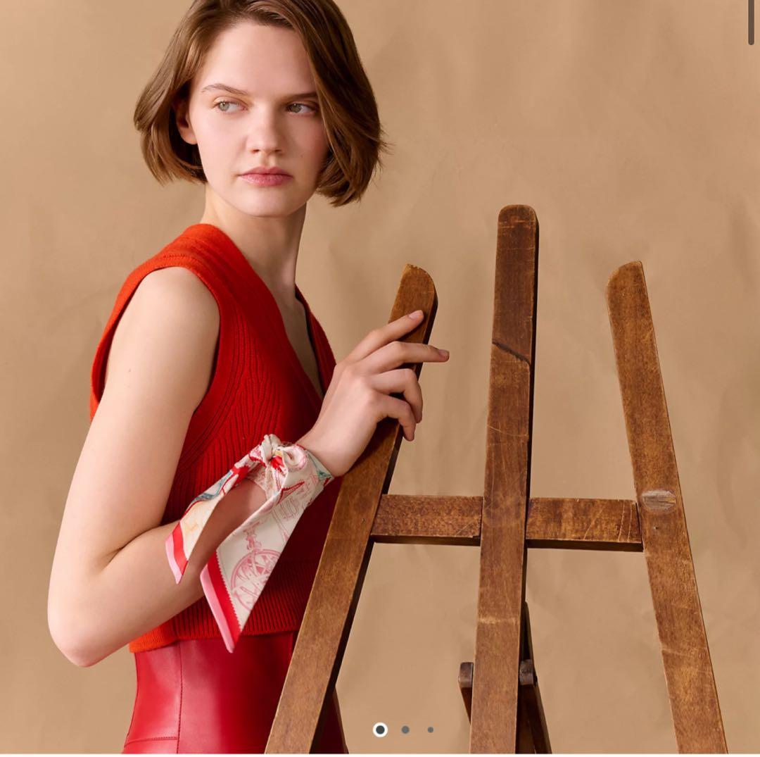 新品未使用】25AW エルメスツイリー 《フォーブルの切手愛好家