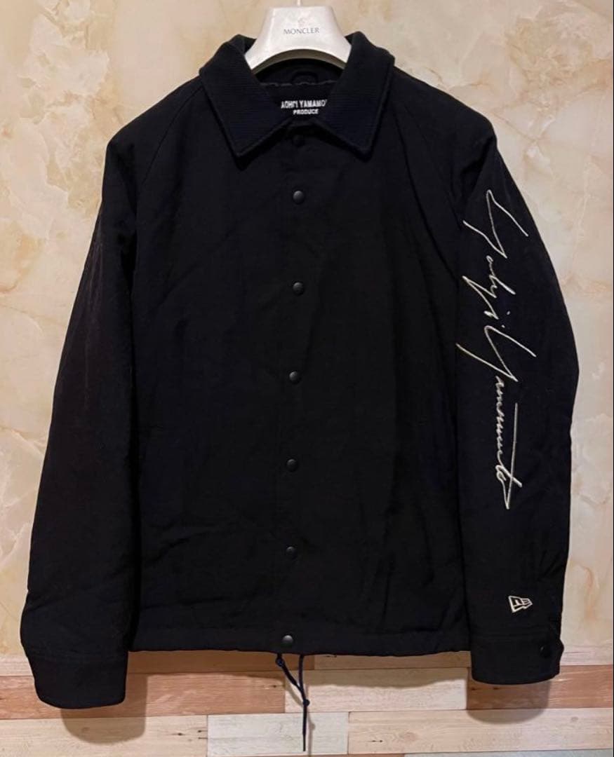 ヨウジヤマモト×ニューエラ ウールコーチジャケット Yohji Yamamoto × NEW ERA ヨウジヤマモト ウールコーチジャケット S