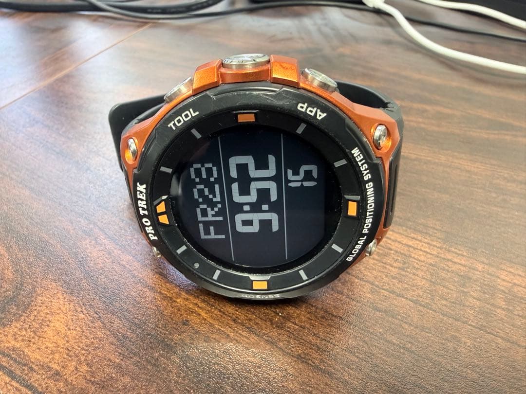 CASIO PRO TREK Smart GPS 腕時計　箱無し 楽天市場】カシオ プロトレック スクエアケース 電波 ソーラー