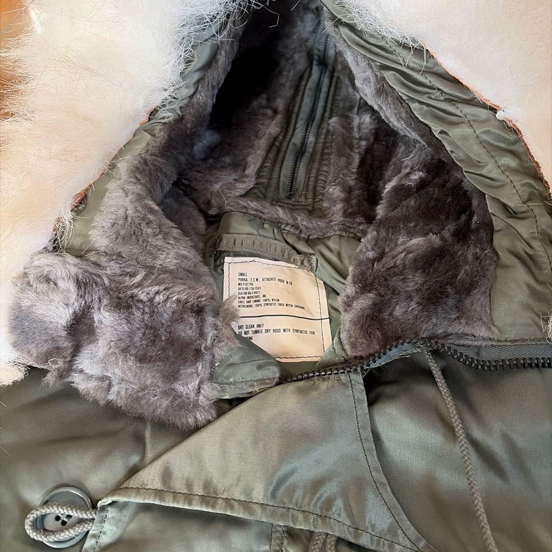 訳あり・激安】タグ付新品 1986年製 米軍放出品 N-2B セージグリーン