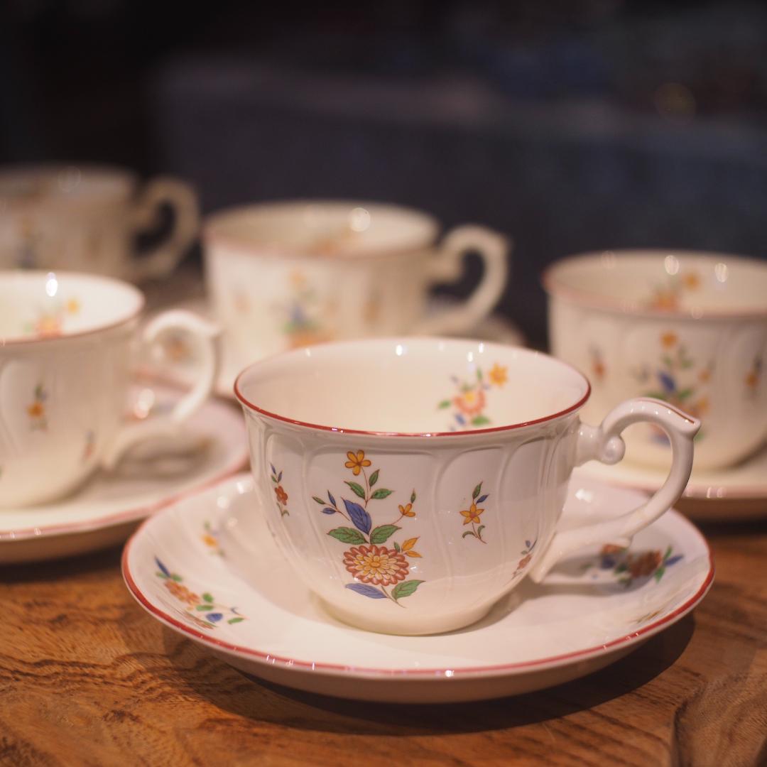 ノリタケ クラフトーン カップ&ソーサー 6客セット - メルカリ