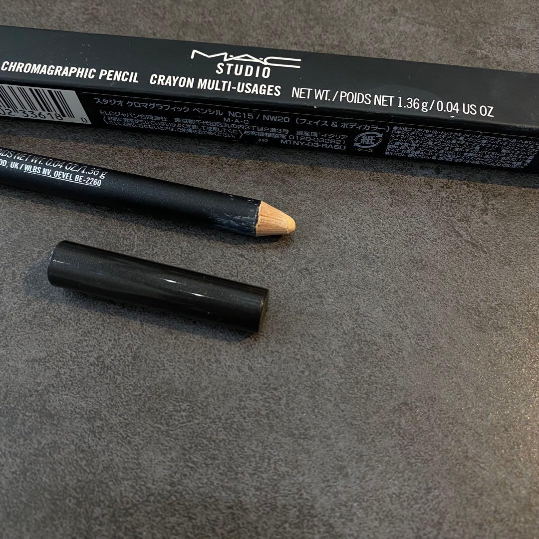 MAC スタジオ クロマグラフィック ペンシル NC15/NW20 - メルカリ