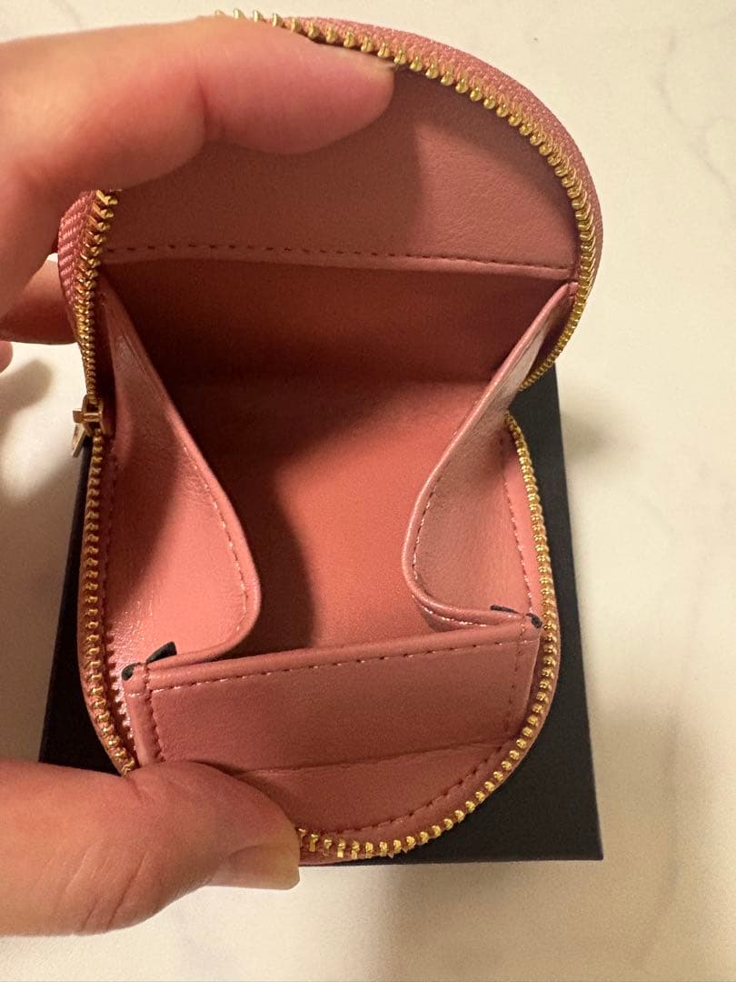 皇居限定】桜ピンク 馬蹄型小銭入 コインケース 財布 皇居財布 箱付き