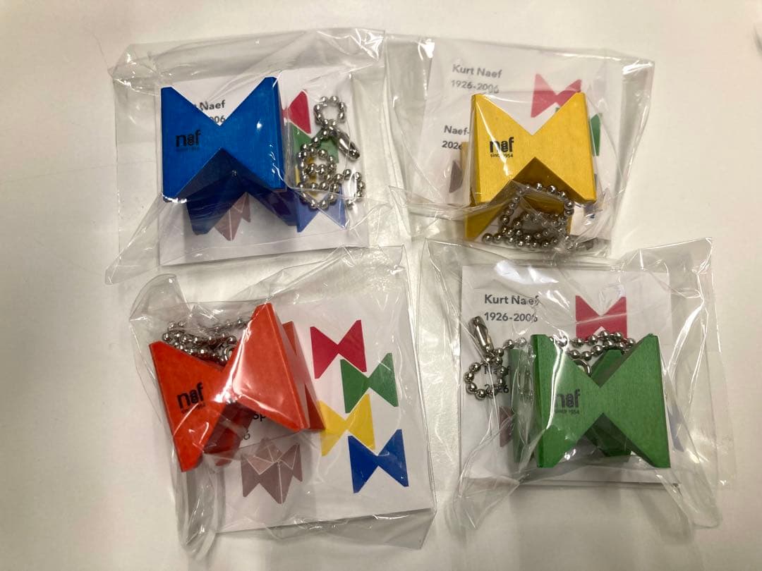 naef ミニネフスピール キーホルダー 4色セット 未開封 - メルカリ