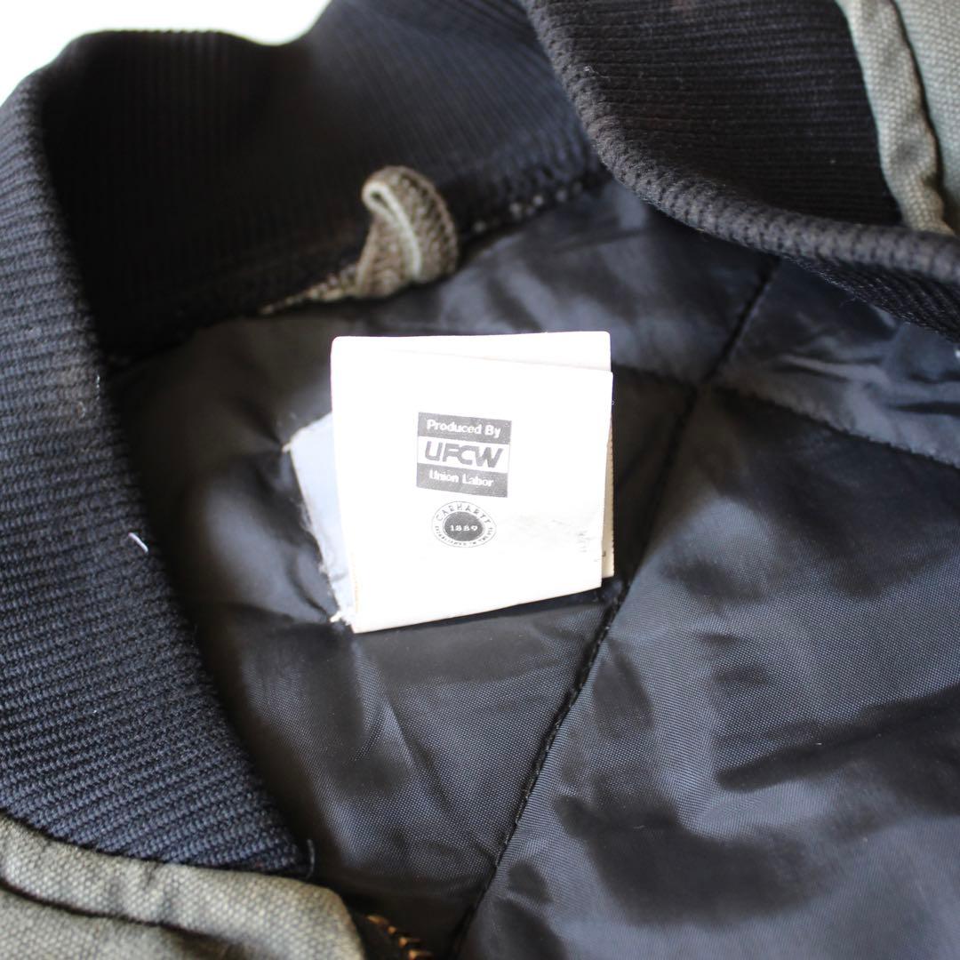 usa製 雰囲気系 Carhartt ダックベスト MOS モスグリーン XL