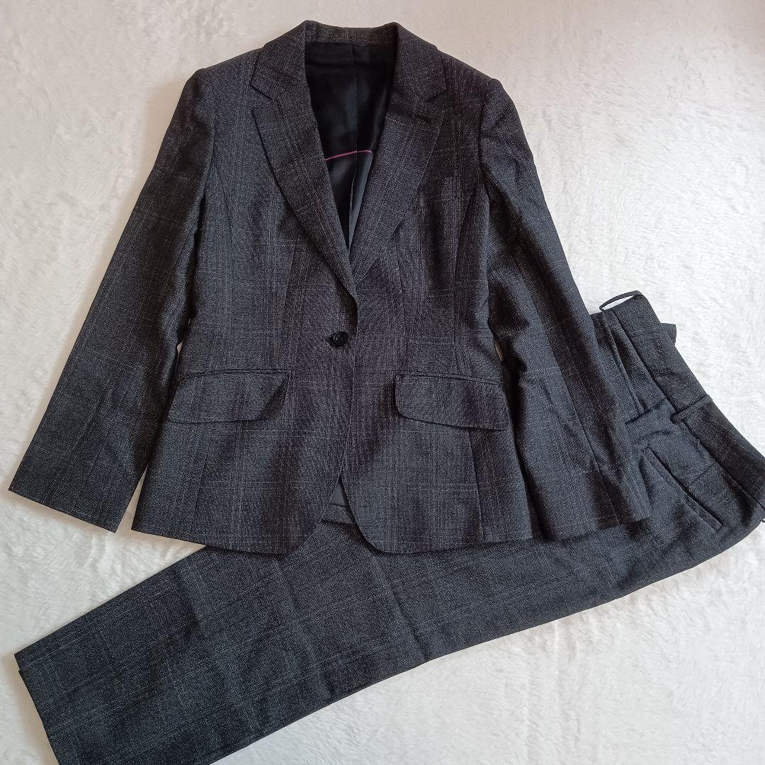HILTON ヒルトン LiberO スーツ セットアップ 黒 チェック - メルカリ