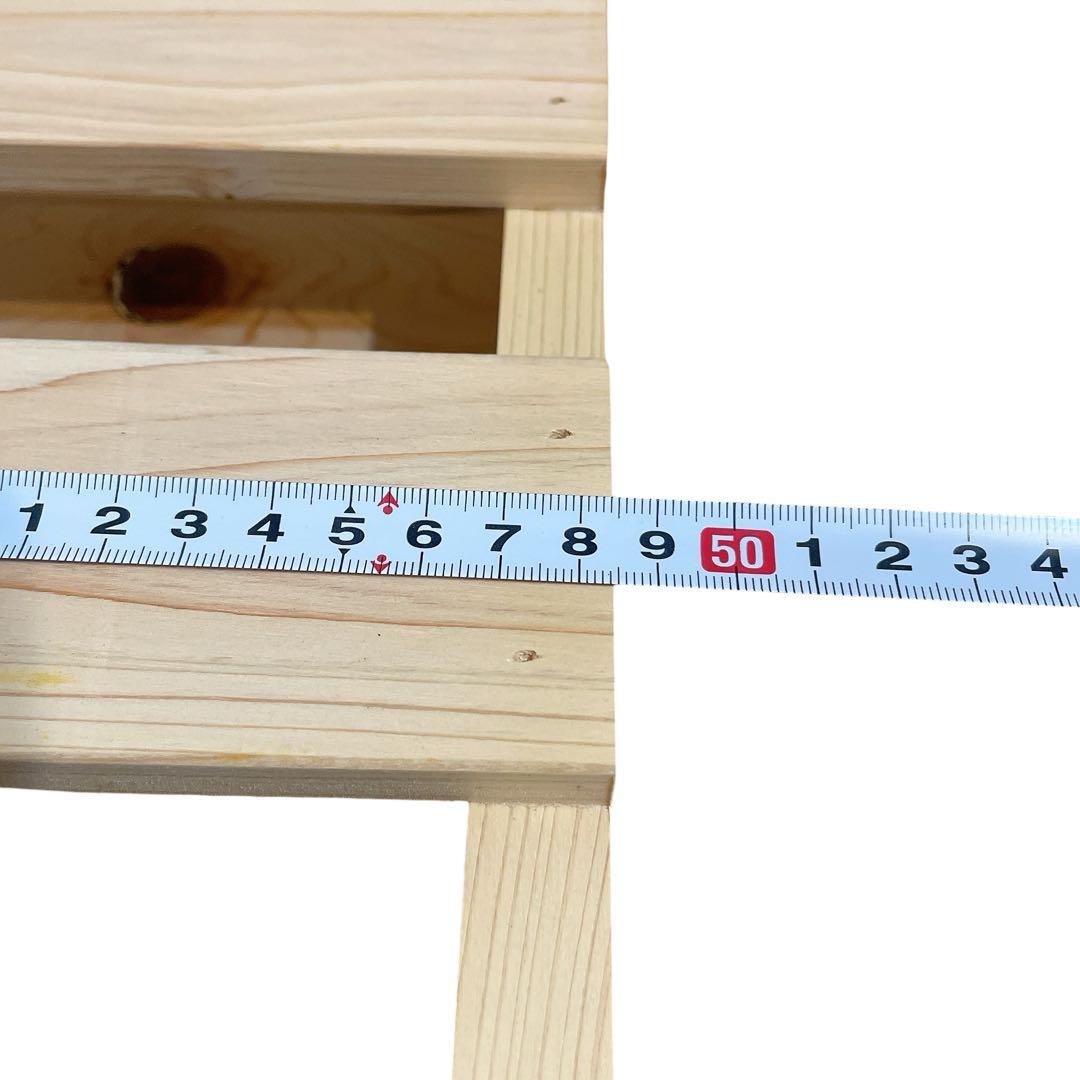 天然木すのこ　8枚セット　パレット　48.5cm シングルベッド　厚さ8cm