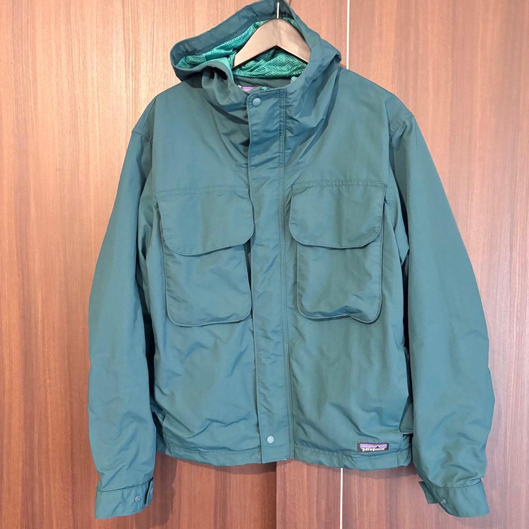 極美品 パタゴニア イスマス ユーティリティ ジャケット S グリーン