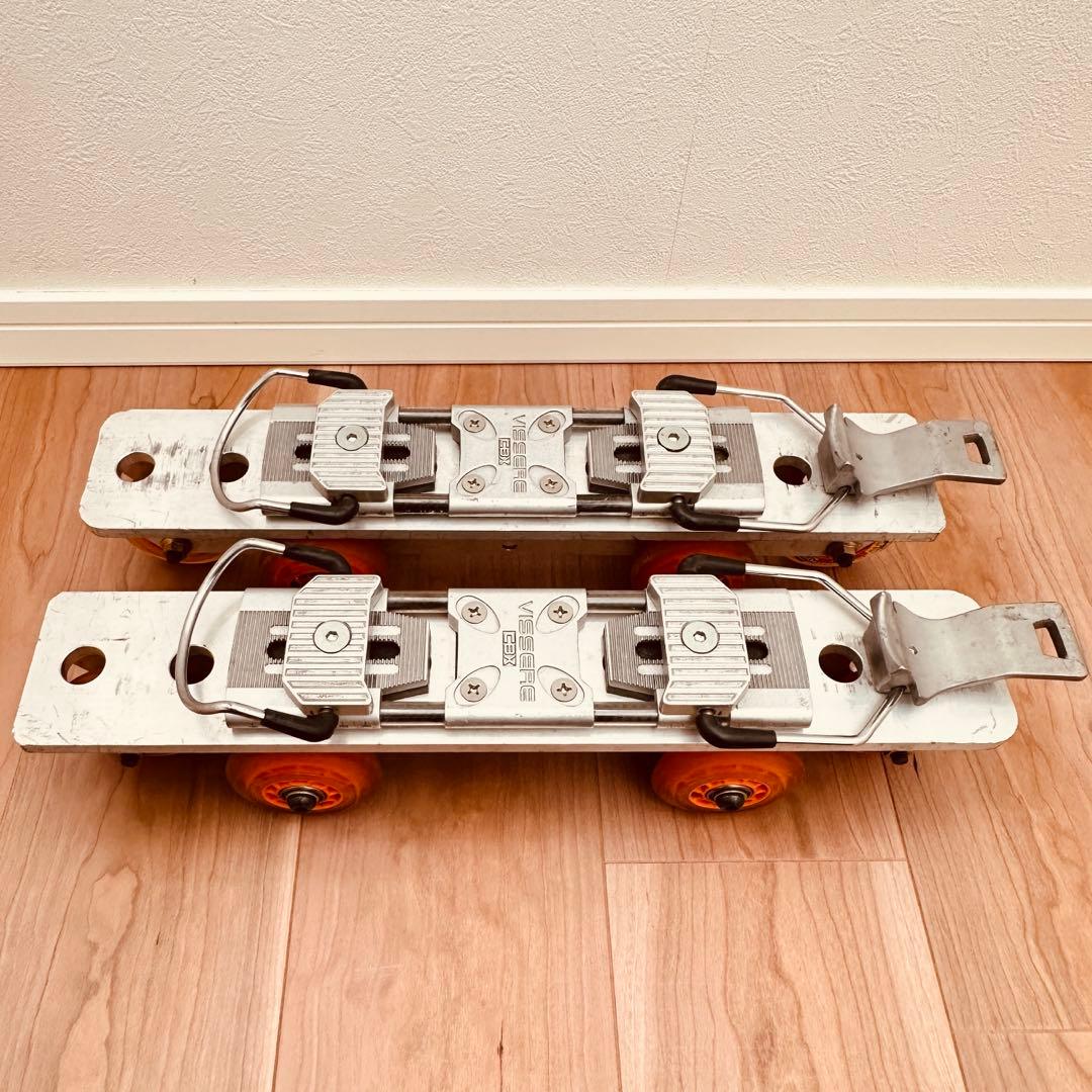 インライン ローラー スキー 練習 トレーニング ツイン　シングル 6連 オフ ▷インラインでスキートレーニングはいかがですか？【カンダコンペカン