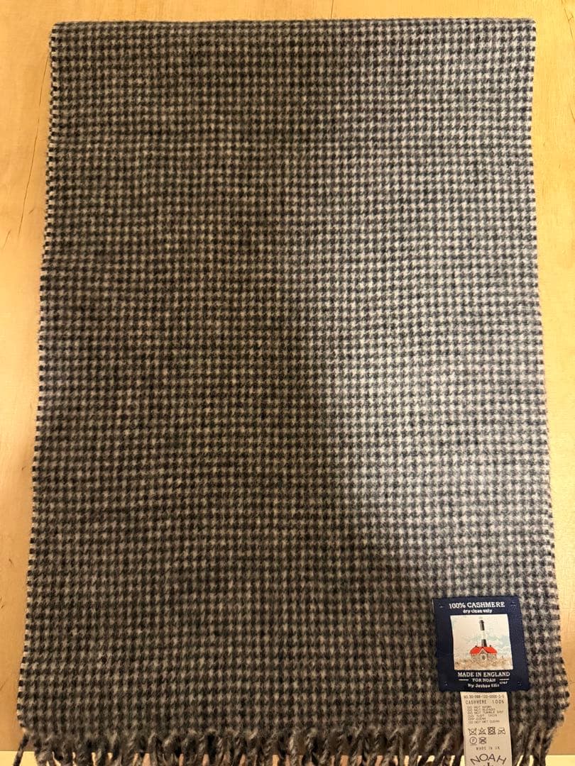 NOAH カシミヤ チェック マフラー URBAN RESEARCH（アーバンリサーチ） マフラー チェックカシミヤ