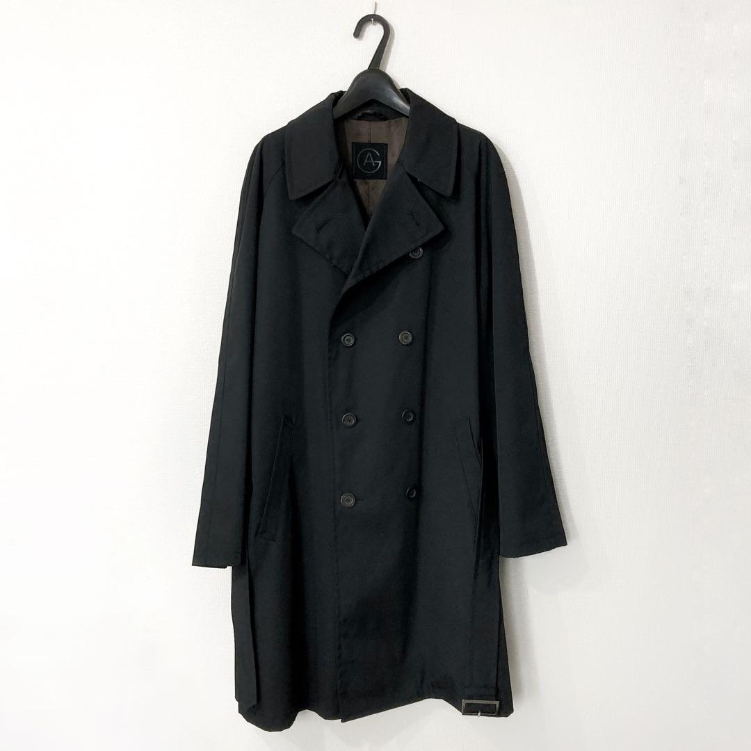 美品✨アルマーニコレツィオーニ×ロロピアーナ ナイロントレンチコート