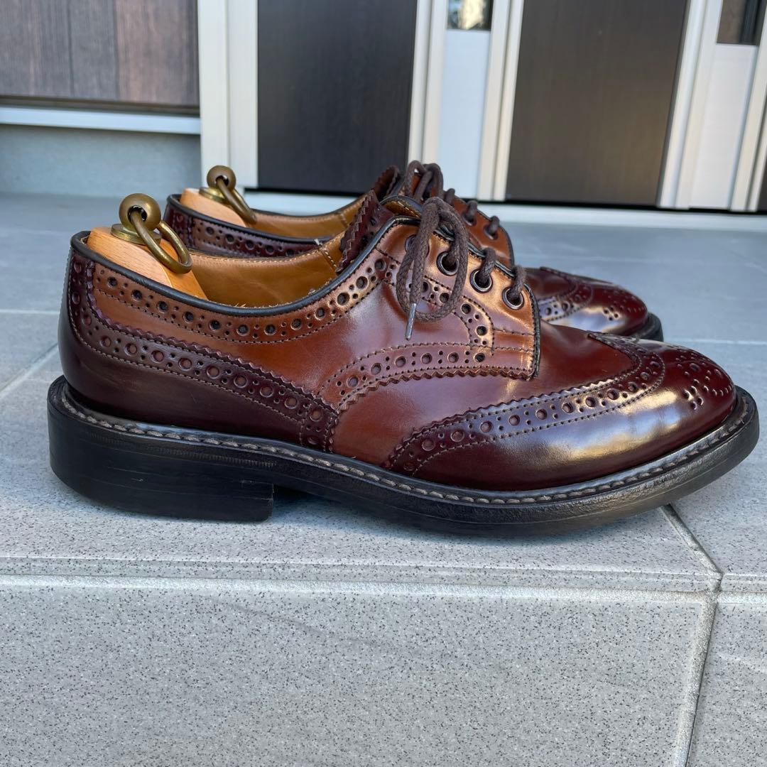 Tricker's BOURTON コードバン 別注 3色マルチカラー - メルカリ