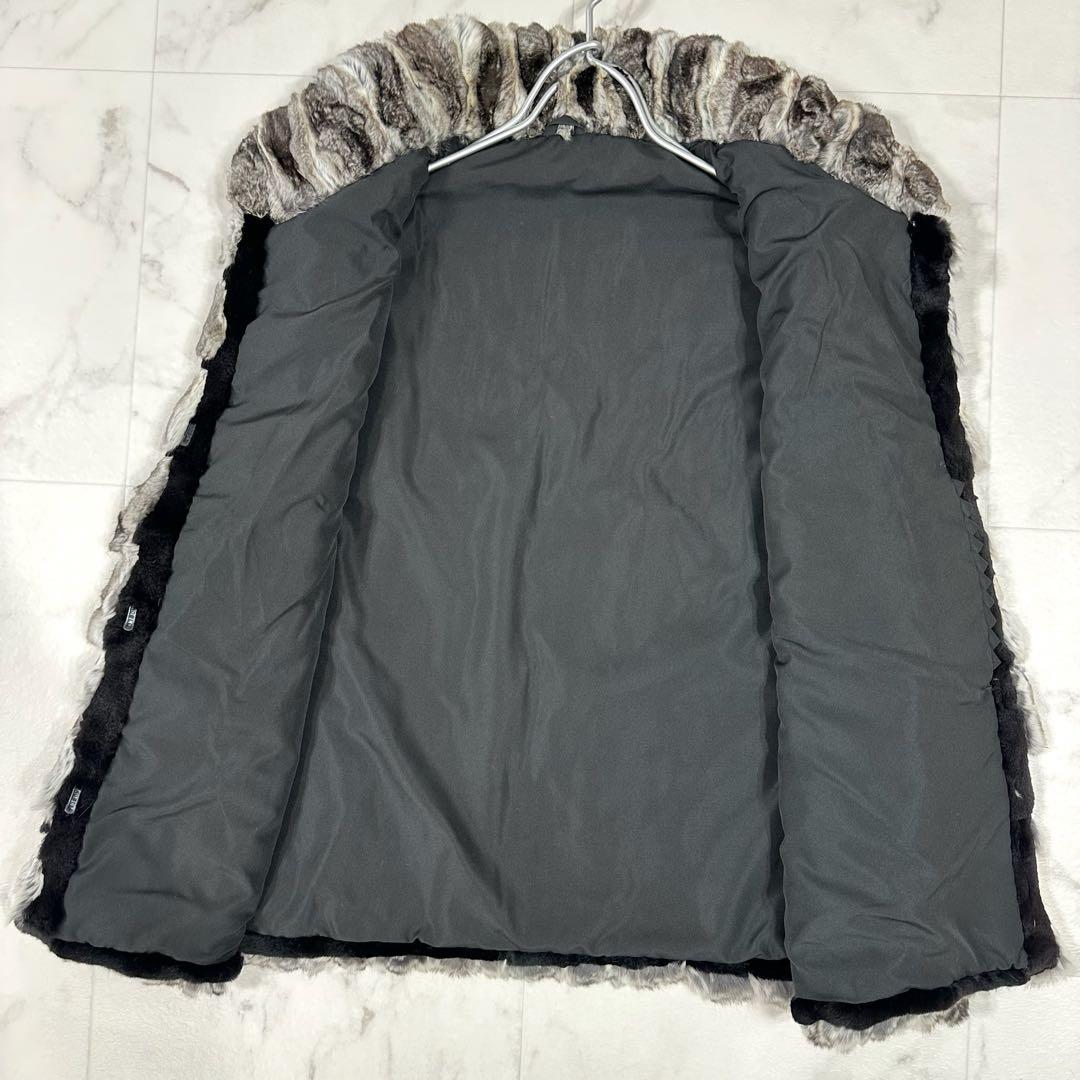 美品】J-white チンチラファーベスト リアルファー Lサイズ - メルカリ