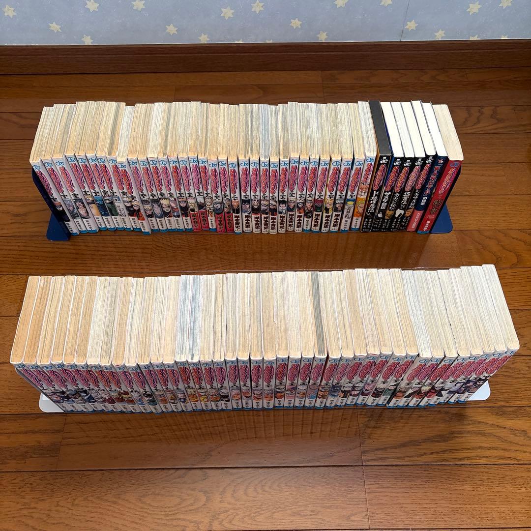 NARUTO 全巻セット＋外伝＋小説等 全80冊 - メルカリ
