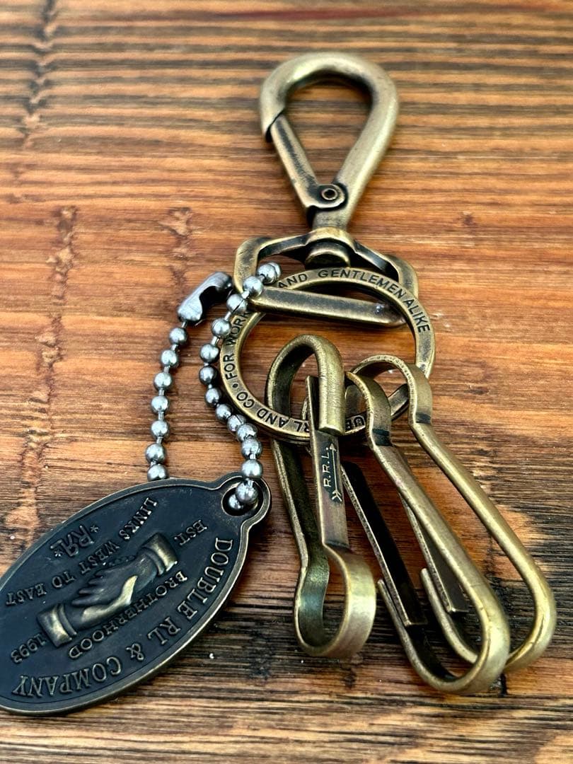 M*H様 雰囲気抜群 ダブルアールエル RRL キーホルダー ヴィンテージ